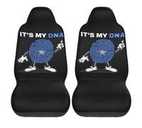 2Pcs Housse De Siège Voiture Universel C'est Mon Adn Somalie Housse De Siège Avant Anti-Dérapant Extensible Doux Couverture De Selle Avant, pour SUV, Camions, Camionnettes