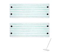 2Pcs Housses de Rechange Kit,Balais Serpillères de Rechange compatibles avec Clean Twist XL Micro Duo 42x15cm Chiffon en Microfibre Balai Nettoyante et Absorbante pour Tous Les Types de Sols