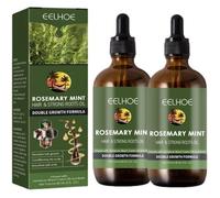 2pcs Huile De Romarin Nature Spell, Huile De Ricin Pure Pour La Croissance Des Cheveux Diluée |d'huile De Romarin Dilué Nature