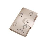 2pcs ID Cards Holders Anti Thief Cartton Cat Bank Credit Bus Cover Business Shield Card Holder Coin Pouch Wallets Bag Organizer(Penguin)