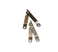 2Pcs Iron Furniture Hinge Antique Bronze Lid Support Hinges For Box Jewelry Chest Cabinet Door Kitchen Cupboard Stays(112x67x11)