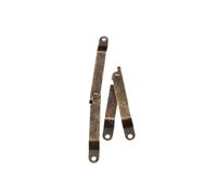 2Pcs Iron Furniture Hinge Antique Bronze Lid Support Hinges For Box Jewelry Chest Cabinet Door Kitchen Cupboard Stays(172x97x11)