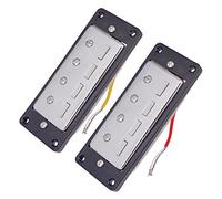 2pcs Jeu Micros pour 4 Cordes Guitare Electrique Basse