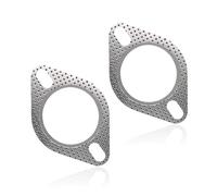 2PCS Joint Echappement Voiture,2.5"/6.35cm Joints pour Échappement de Moto/Voiture/Camion/SUV,Remplacement du Joint de Bride D’échappement à 2 boulons OEM#120-06310-0002