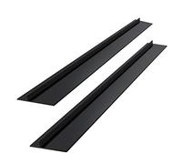 2Pcs Joint Silicone Gap Cover,Capot latéral en silicone,joints entre le dessus de la cuisinière,le four, la machine à laver,faciles à nettoyer