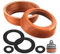 2Pcs Joints Cuir Pompe Eau Manuelle Main Type 75 avec Joint Torique, Piston Pompes Puit Durables , Manchons Pistons Rechange Professionnel pour Jardin Zone Sanitaire Pulvérisateurs Industriels