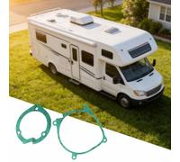 2PCS Joints Verts Pour Chauffage Diesel 2KW Étanches | Caoutchouc résistant, étanchéité parfaite, couleur verte, pour 2KW, kit 2 pièces