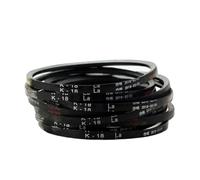 2Pcs K Type Machinery Vee-belt Drive Belt Band For Bench Drill K17 K18 K19 K20 K23 K24 K25 K26 K27 K28 K29 K30 K31 Courroie d'entraînement