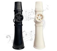 2pcs kazoo pour les enfants et les adultes, 5, 3x1, 4 pouces flûtes de kazo, instruments de musique facile à apprendre pour tous les âges uniques