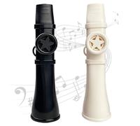 2pcs kazoo pour les enfants et les adultes, 5, 3x1, 4 pouces flûtes de kazo, instruments de musique facile à apprendre pour tous les âges uniques