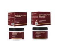 2pcs Keratin Moisturizing Hair Mask Repair Damaged Scalp Relieve Hair knot Improve Drying Soft Smooth Care Damaged Hair Conditioner