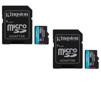 2PCS Canvas Go Plus 256Go Micro SD SDXC carte mémoire U3, V30, A2, vitesse de lecture 200MB/s vitesse de écriture 160MB/s