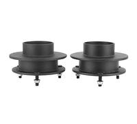 2pcs Kit de mise à niveau en acier en carbone pour 1500 2500 3500 4x4 Trucks 1994-2001 2012 et Megacab 2006-2010 Le dégagement du sol pour la conduite hors route