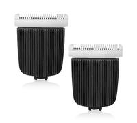 2pcs Lames de Rechange pour Manscaped, Hair Trimmer Blade Noir Lame de Tondeuse à Cheveux Lames de Rasoir pour Tondeuse à Gazon 4,0 3,0 2,0