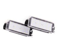 2Pcs Lampe de Plaque D'Immatriculation de Numéro LED de Voiture Pour Renault Megane 2 Clio Laguna 2 Megane 3 Twingo Master Vel