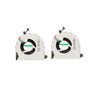 2Pcs Laptop CPU Cooling Fan for Elitebook 8560p 8570p 8560B Probook 6560B 6565B 6570B CPU Cooling Fan Replacement