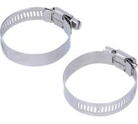 2Pcs Large Hose Clamp Stainless Steel Swimming Pool Filter Replacement Hose Clip for Pool