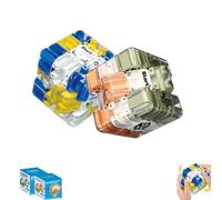 2pcs Large Labyrinth 3D Puzzle Maze Cube - Engaging Brain Teaser,2 en 1 Labyrinthe à Billes Cube Jouet,Jeu Labyrinthe,Jouets éducatifs Cadeau pour Enfants Adultes