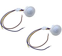 2pcs LED Cabinet PIR Sensor Infrared Motion Detector Smart Light Switch 220V