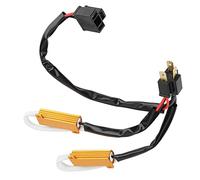 2pcs LED Decoder Charge Resistor Phare De Voiture Clignotant Sans Erreur Faisceau De Câblage pour H4 Décodeur d'erreur Avertissement Annuleur LED Résistance de charge Résistance de charge Décodeur LE