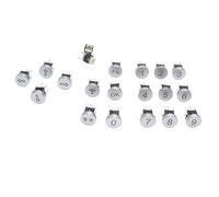 2pcs LED OD 10mm Switch Cap CIRCLE 12V 50mA 0~9 Start Pause Digit Symbol Cap for 6 * 6mm Momentary Tact Push Button Switch NWPNLXEA(Left or Right Arrow)