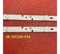 2pcs LED rétro-éclairage Pour Philco PTV32C30D PTV32C30 PH32C10DSGWA 06-32C2X6-618-M10W14-NEW M07W14 M13W14 AKAI AKTV3227H LT-32C485 Nipseyteko