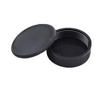 2pcs Lentille Arrière Cap+2pcs Bouchon Corps Compatible avec Pour Leica Voigtlander 39mm Vis Objectif et Caméra,M39 Mount Objectif(2 Sets)