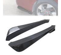 2Pcs Lèvre de Pare-Chocs Arrière pour Lincoln Corsair PHEV 2021-2024 | Séparateur Diffuseur Latéral Brillant Aérodynamique Accessoires de Style Auto