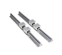 2pcs Linear Guide Rail SBR12 / SBR16 / SBR20 L1000mm+ 4pcs SBR12/16/20UU Linear Bearing Blocks For CNC Part IINKUEYK(SBR12UU,1300mm)