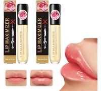 2Pcs Lip Plumper,Vitamin E Lip Plumping Serum, Lip Maximizer Hyaluronic Lip Plumper, Lip Plumping Serum Instant Lip Filler for Moisturize, Enhances Plump Gloss