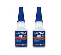 2pcs Loctite 401 Instant Fast Adhesive 20ml Bottle Stronger Super Glue Multi-purpose Fix Hot Super Strong Liquid Colorless Glue