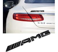 2pcs Logo autocollant 3D AMG en ABS pour coffre de voiture