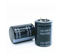 2pcs/lot 100V 3300UF Radial DIP Aluminum Electrolytic Capacitors size 30 * 40 3300UF 100V Tolerance 20% NWPNLXEA