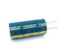2pcs/lot 22000uf 16V Low ESR/Impedance high frequency aluminum electrolytic capacitor size 18 * 40