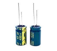 2pcs/lot 450v 47UF high frequency low impedance 450v47UF aluminum electrolytic capacitor size 16 * 25 20% NWPNLXEA
