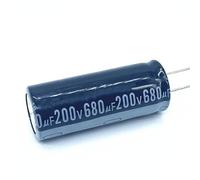2pcs/lot 680UF 200v aluminum electrolytic capacitor size 18 * 50