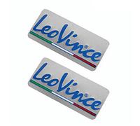 2pcs / Lot accessoires de moto en aluminium tuyaux d'échappement autocollant résistant à la chaleur du tuyau (Color : SET H (2 in 1))
