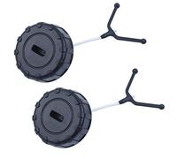 2pcs / lot bouchon d'essence de mazout d'essence pour STIHL MS191T MS190T MS180 MS170 019T 017 018 pièces de tronçonneuse