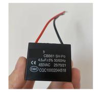 2pcs/lot Cbb61 Fan Starting Capacitor 4.5uf 450V Ceiling Fan Capacitor MQXFCZUX