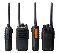 (2Pcs) Lot de 2 talkies-walkies Baofeng BF-E50 FRS 8 W 16 canaux, chargeur USB, portée 5-15 km