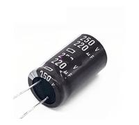 2pcs/lot S72 high frequency low impedance 250v 220UF aluminum electrolytic capacitor size 18 * 30MM 220UF 20% NWPNLXEA