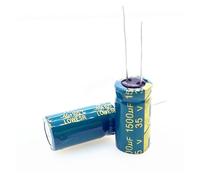 2pcs/lot T21 Low ESR/Impedance High Frequency 35v 1500UF Aluminum Electrolytic Capacitor Size 13x21mm 1500UF35V 20% EKFBQBGW