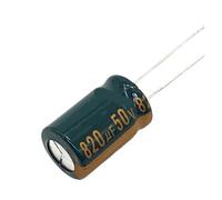 2pcs/lot T30 high frequency low impedance 50V 820UF aluminum electrolytic capacitor size 13 * 20 820UF 20% EKFBQBGW