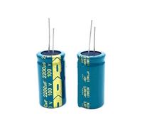 2pcs/lot T37 100v 2200UF aluminum electrolytic capacitor size 22 * 40 2200UF 20% AUOQKQUT