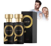 2Pcs Lure Her Perfume for Men, Lure Her Cologne,Suitable for Couples on Dates Attract Women Men Perfume 50ml