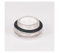 2pcs M27 x 1.5mm Metric Male Oil Level Sight Glass Window round Head For Air Compressor Gearbox