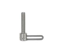 2pcs M4×20mm D-TypeVides à libération rapide en acier inoxydable 304 en forme de L