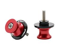 2pcs M6 6mm Diabolos Le Mans Support de Montage pour YZF R1 R3 R6 R6S R25 R125 600R (Rouge)