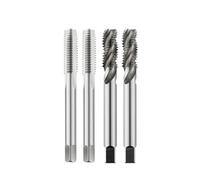 2pcs Machine Tap Metric Screw Tap Drill Thread Tool Spiral Point Straight Fluted M3 M4 M5 M6 M7 M8 M10 M12 M14(Straight tap,M5x0.8)