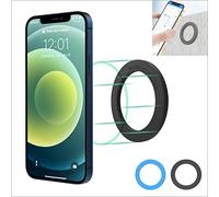 [2pcs] Mag-safe Anneau de montage mural magnétique pour iPhone 12, Adhesive Mag-safe Car Wall Mount Sticker pour iPhone 12 Mini /12Pro /12 Pro Max/Mag-safe case